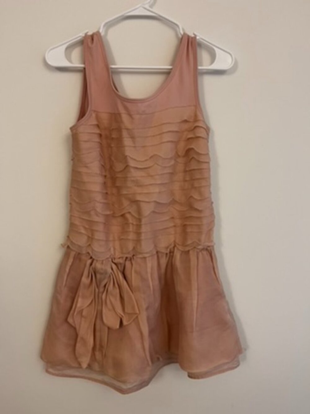 JORYA dusty pink ballerina A-line mini dress